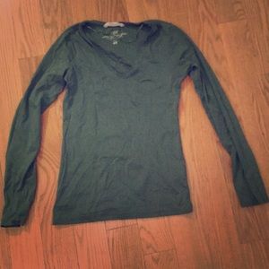 Green cotton tee